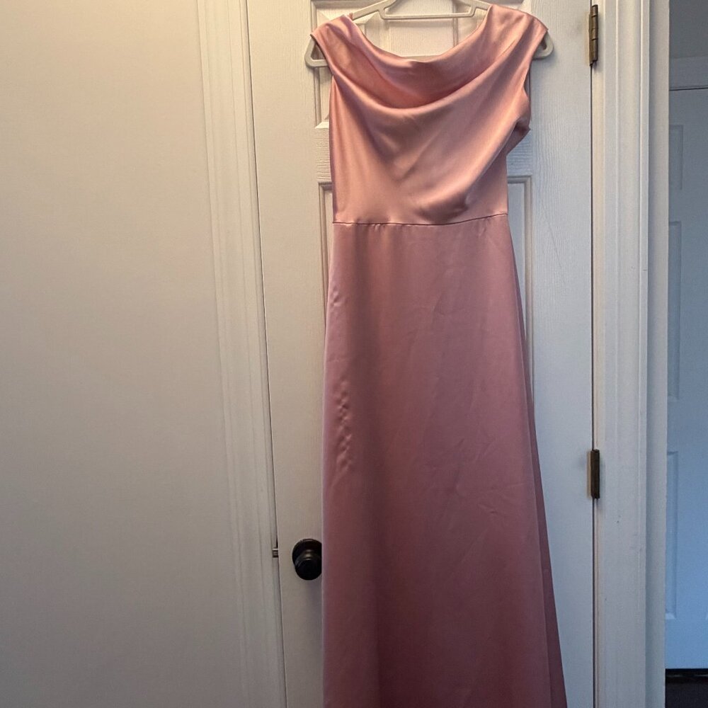 Amsale Alden Dress - Rose Quartz